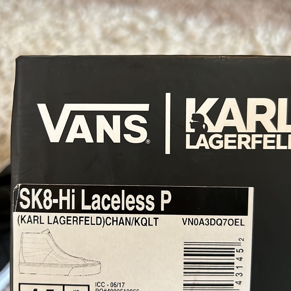 Vans Karl lagerfeld sk8 high laceless - Picture 6 of 6